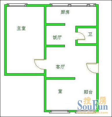 东安北路社区户型图