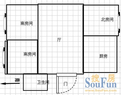 贝港四区户型图