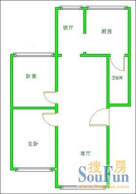 一环路南三段64号院户型图