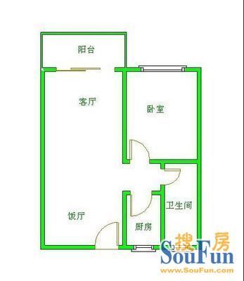东风路北一巷6号院户型图
