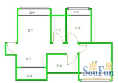 学府花苑户型图