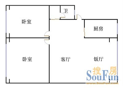 草堂北路6号院户型图