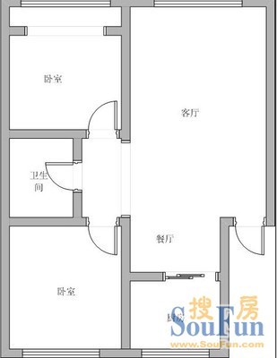 汇丰苑户型图