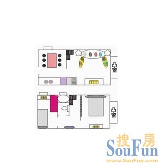 同华大厦户型图