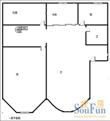 东城叠苑户型图