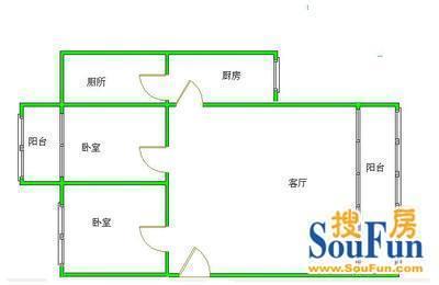 工业大道南小区户型图