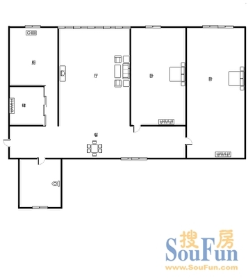 新星路小区户型图