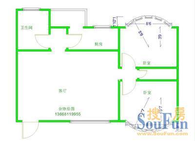 建设南新路80号院户型图