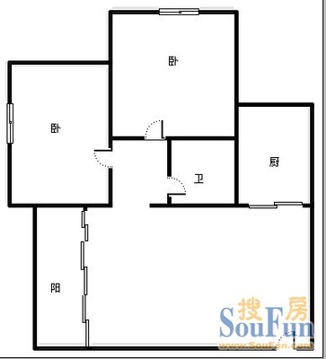 怡福路80号院户型图