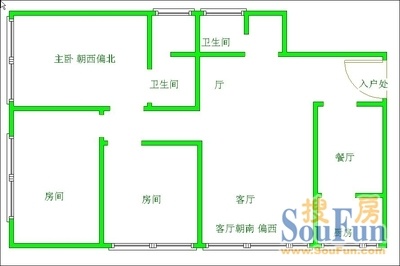 国税局宿舍户型图