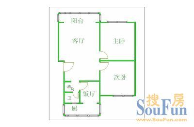 百花西路25号院户型图