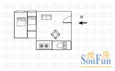 香河公寓户型图