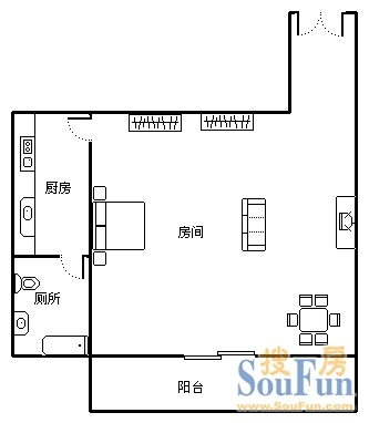 丰伟大厦户型图