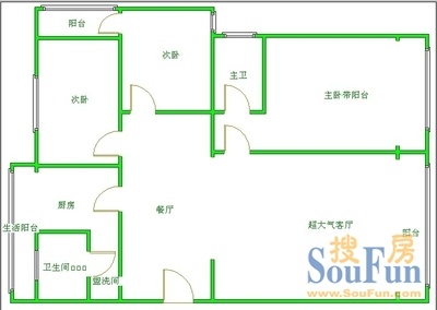 玉林东街13号院户型图