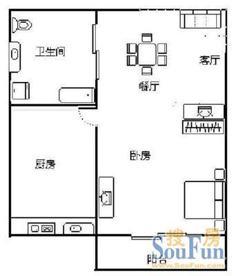 三江花园户型图