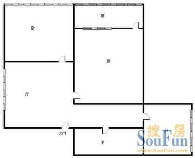 鼓楼巷老小区户型图