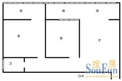 水碾河南一街社区户型图