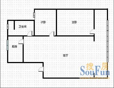 怡福路80号院户型图