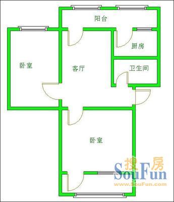 玉林横街26号院户型图