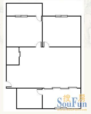 洛阳路医药公司宿舍户型图