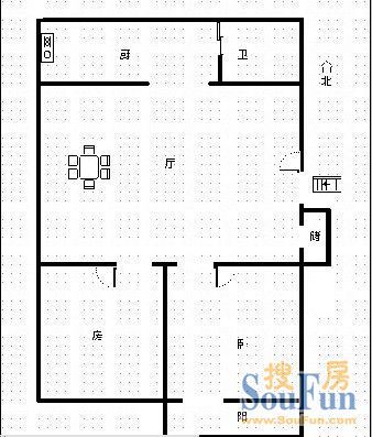 洛阳路医药公司宿舍户型图