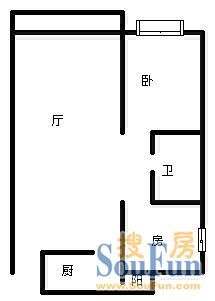 庆隆花园户型图