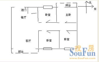 政力世纪大厦小区户型图