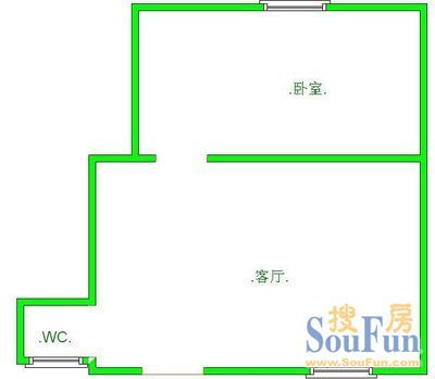 月亮岩社区户型图