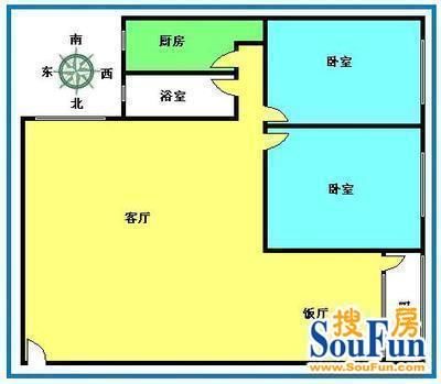 上下九路小区户型图