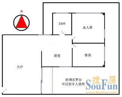 鸿辉阁户型图