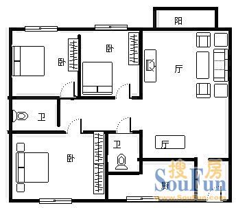 华电小区户型图