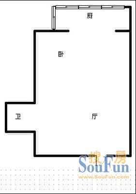 东城小居户型图