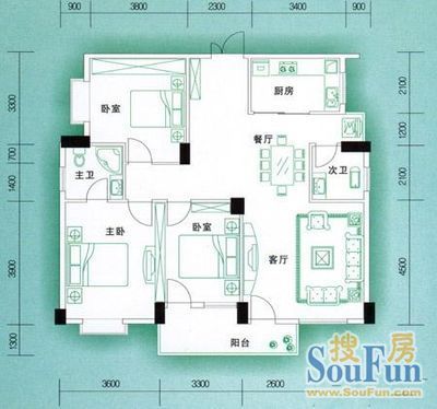 锦泽苑户型图