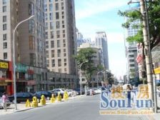 朝中庭,安静,爱琴海旁清水大四房,进商场、轻轨