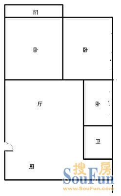 文化六村户型图