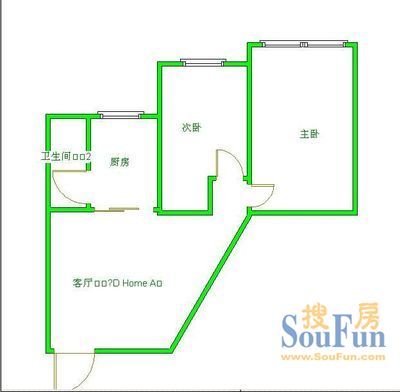 八里小区教师苑户型图