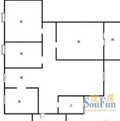 马王庙街45号院户型图