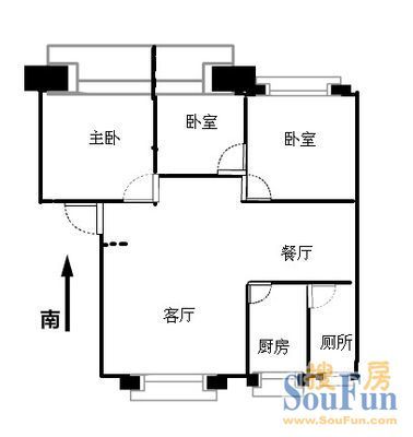 安居小区户型图