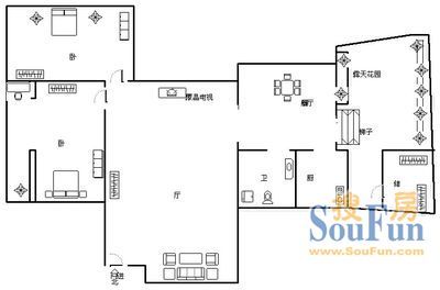 龙王庙南街19号院户型图
