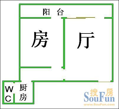 时代中心户型图