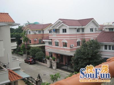 绿景苑别墅实景图