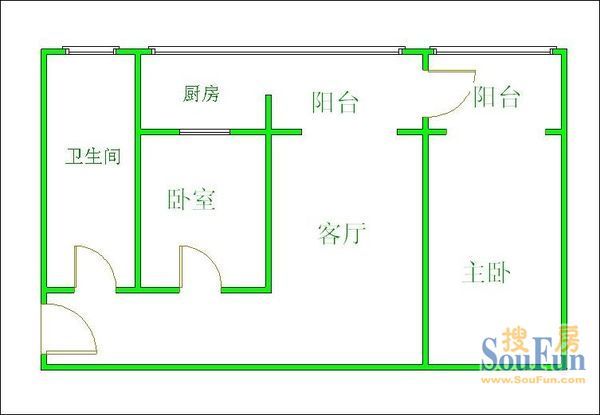 马王庙街45号院户型图