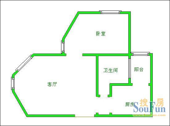海椒市街60号院户型图