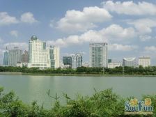 南湖公园地铁口,4个大阳台看南湖楼中楼,卓立三美