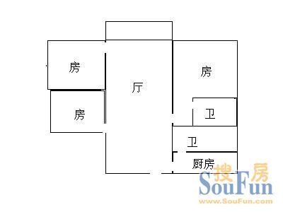名店城户型图