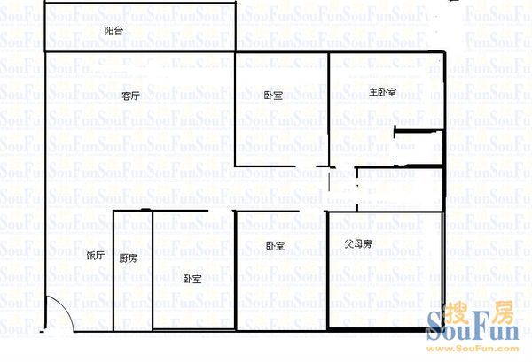 万科金御华府别墅户型图