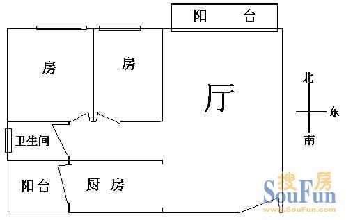 荷塘月色户型图