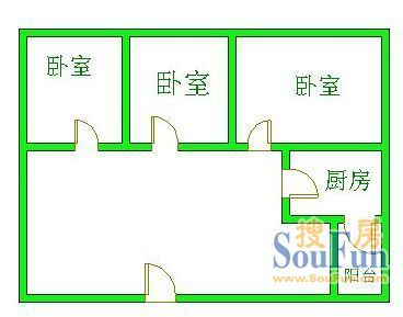 站北社区户型图