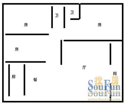 电信局家属院户型图
