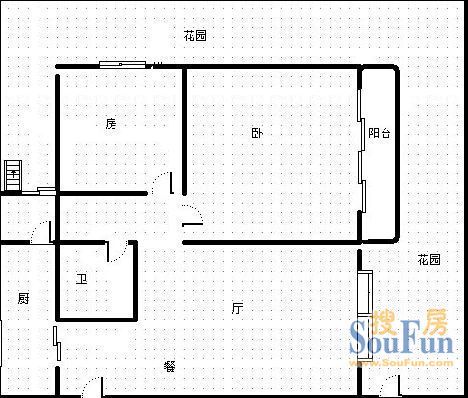 河畔花园户型图